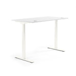 Neutralware Schreibtisch FLEX MODUL 1.600 x 605-1.255 x 800 mm (B x H x T) weiß
