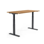 Neutralware Schreibtisch FLEX MODUL 1.600 x 605-1.255 x 800 mm (B x H x T) schwarz – Produktbild 5