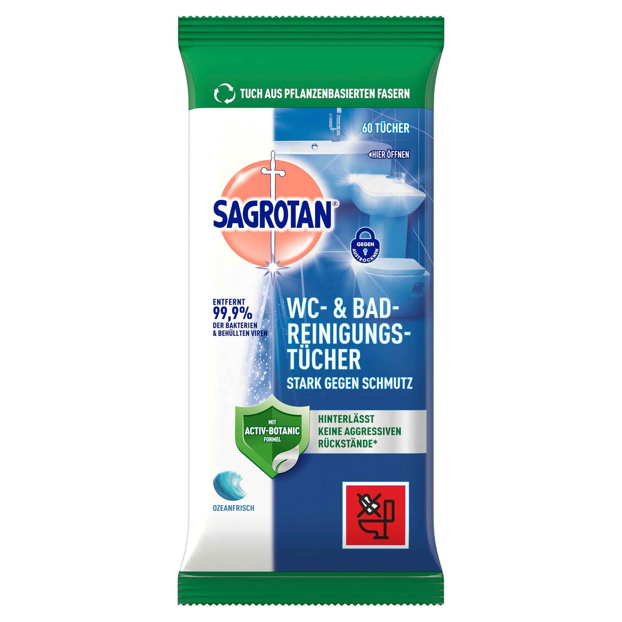 Sagrotan Reinigungstücher WC & Bad