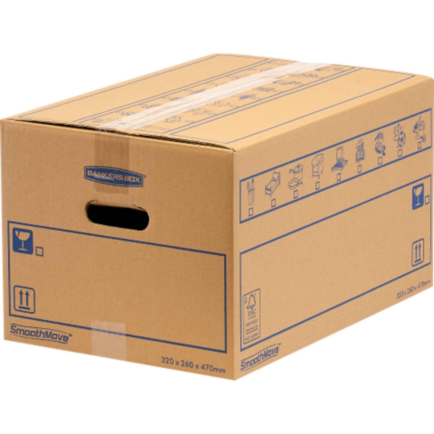 Bankers Box® Umzugskarton SmoothMove™ Standard