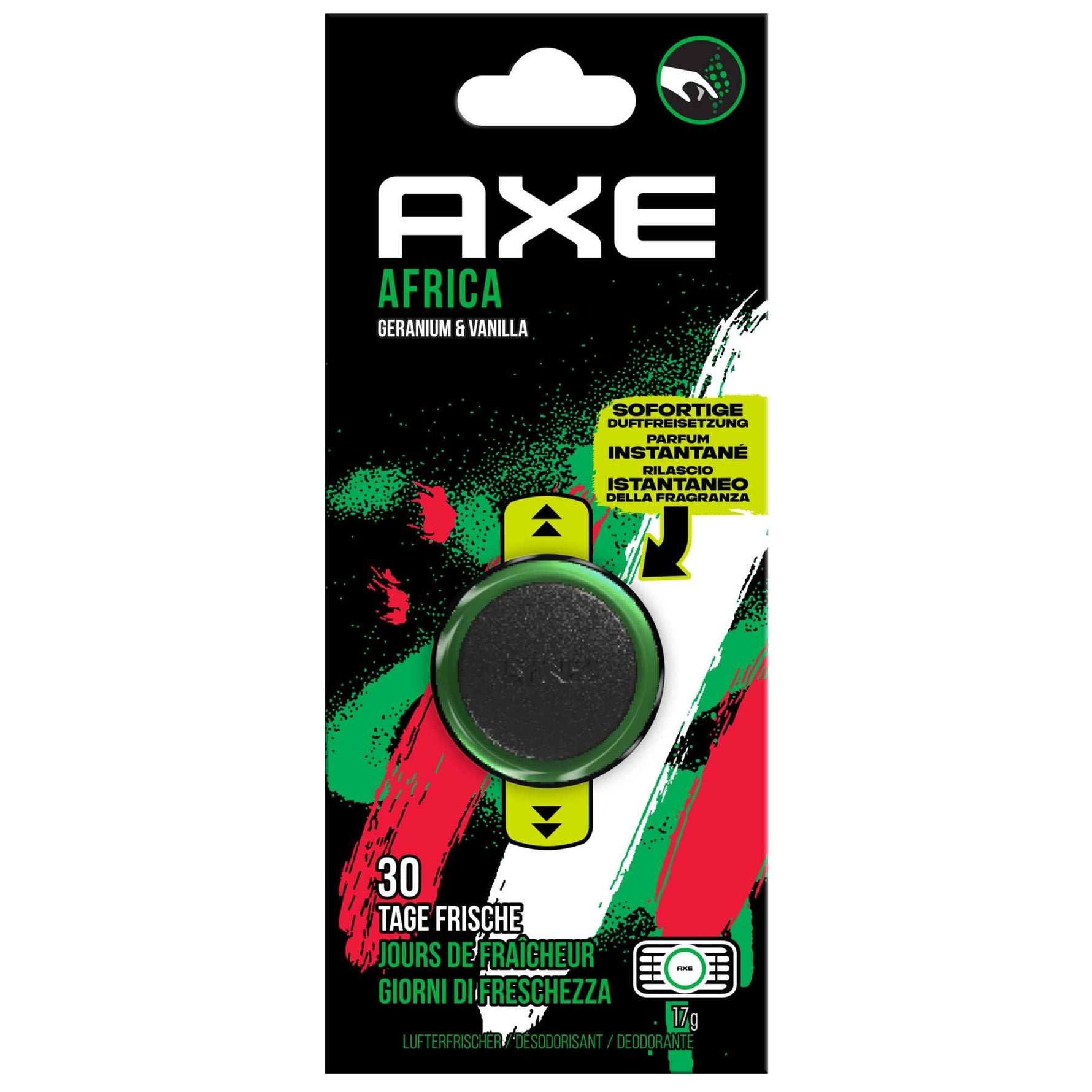 AXE Lufterfrischer Mini Vent Auto Africa