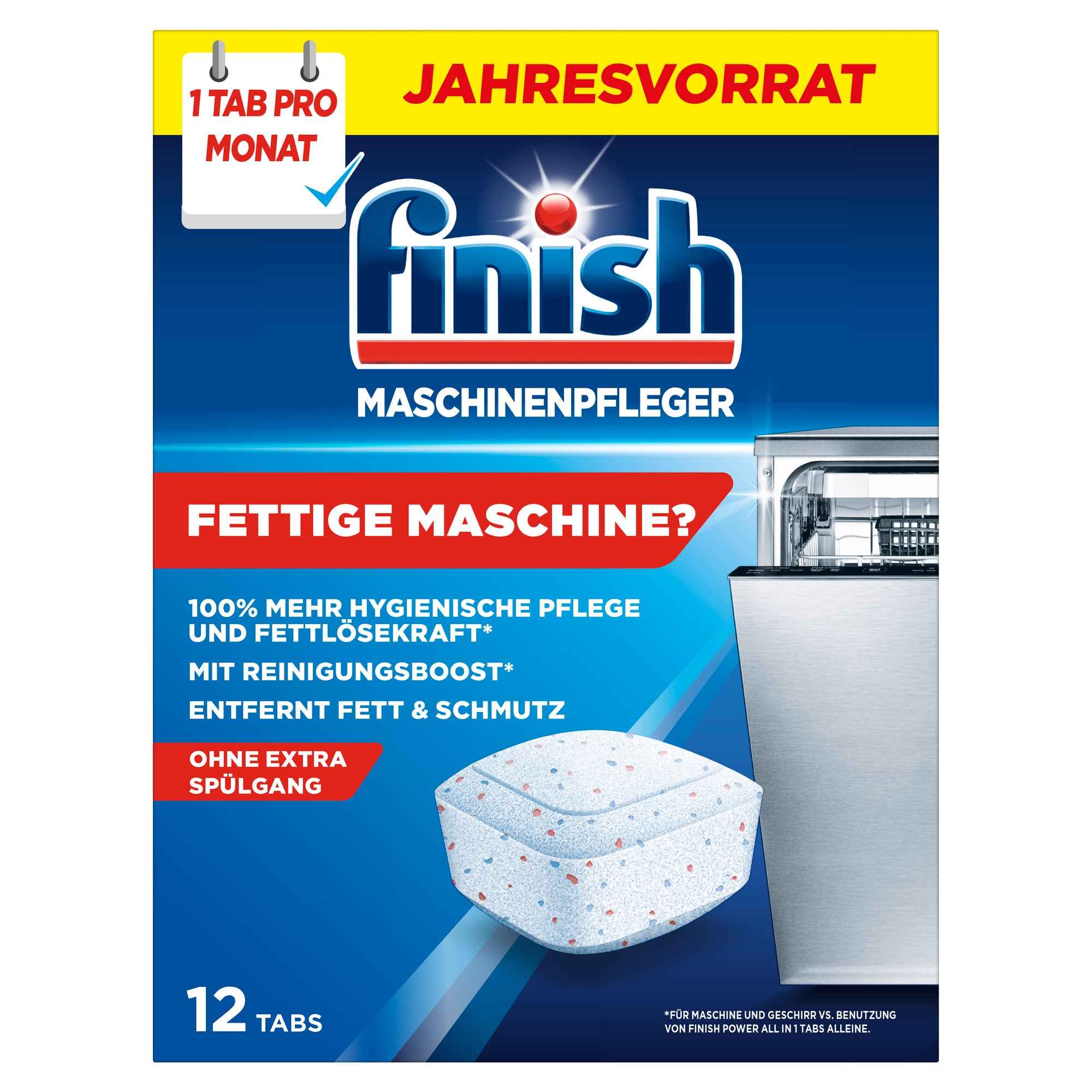 FINISH Spülmaschinenreiniger Tabs