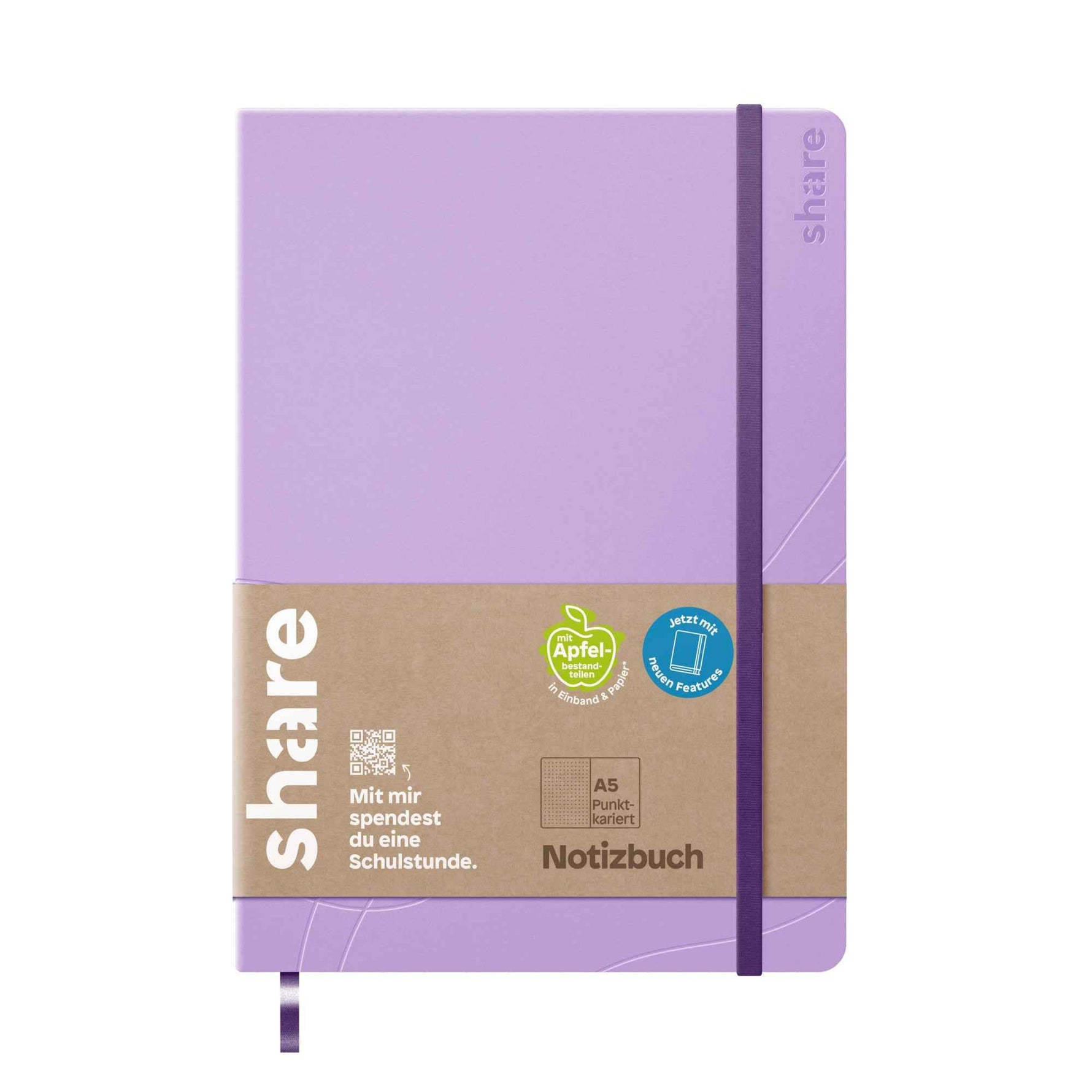 share Notizbuch DIN A5 punktkariert (dotted)