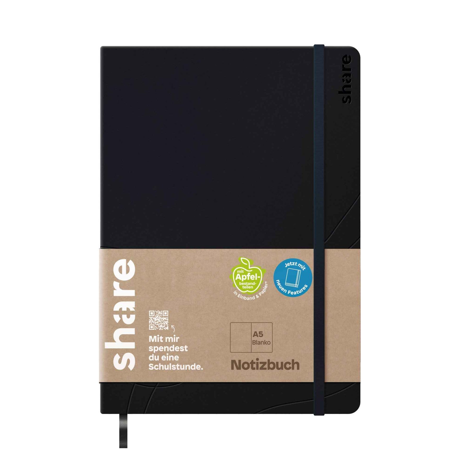 share Notizbuch DIN A5 blanko