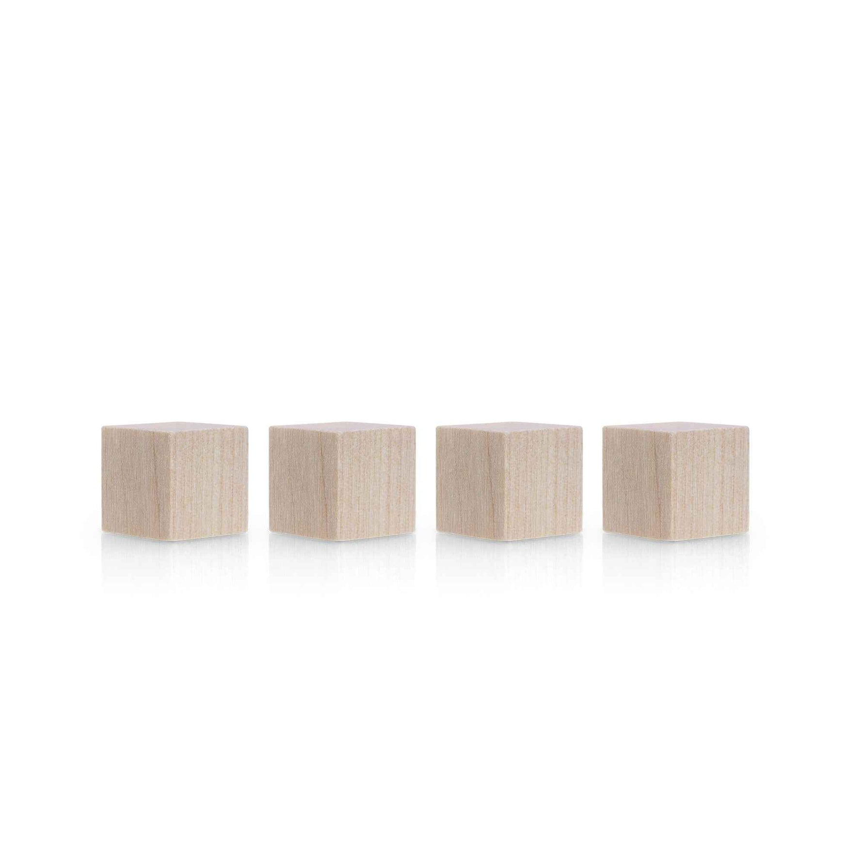 magnetoplan® Magnet Design Wood Series Würfel Birkenholz