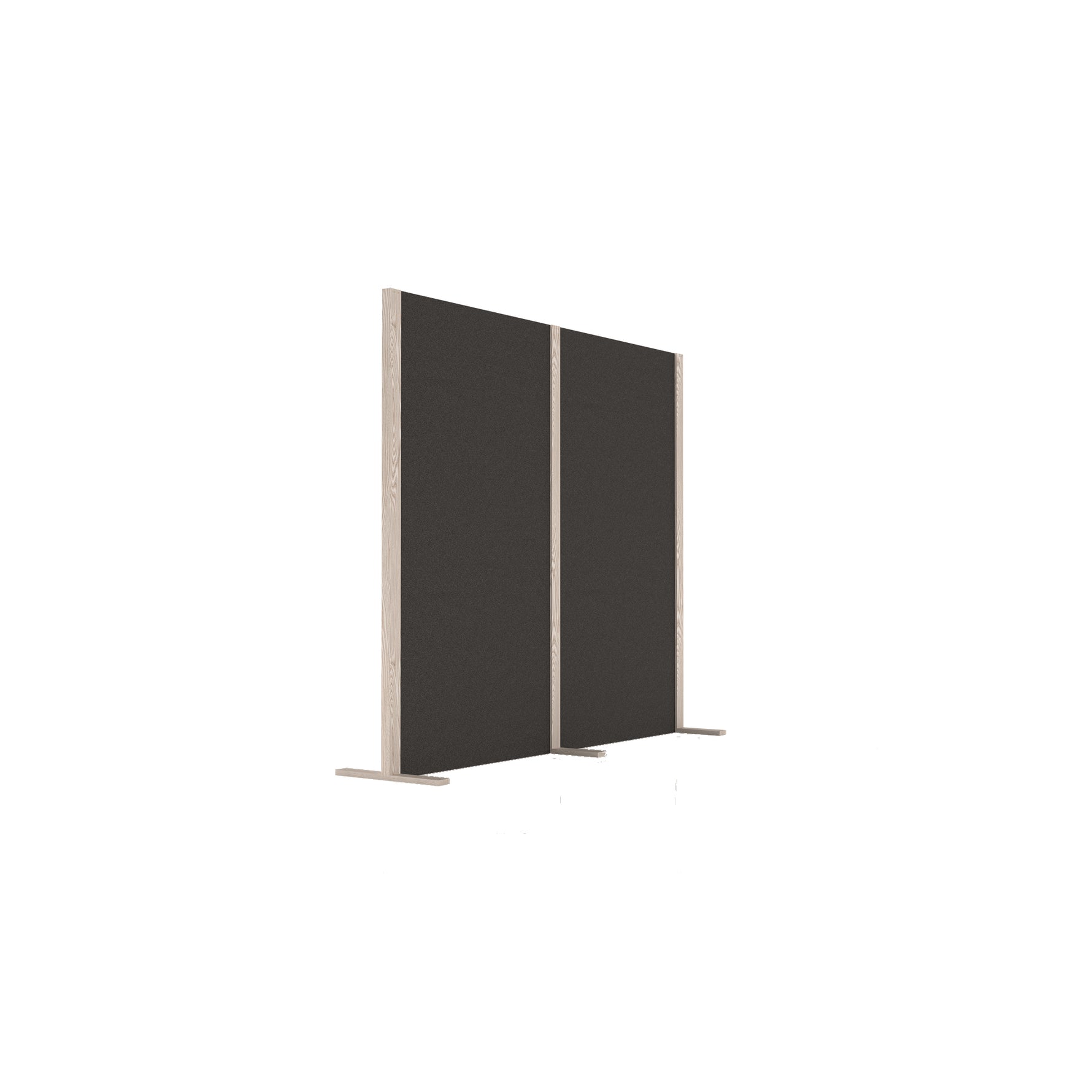 magnetoplan® Stellwand Akustik Wood 2 Module – Produktbild 2