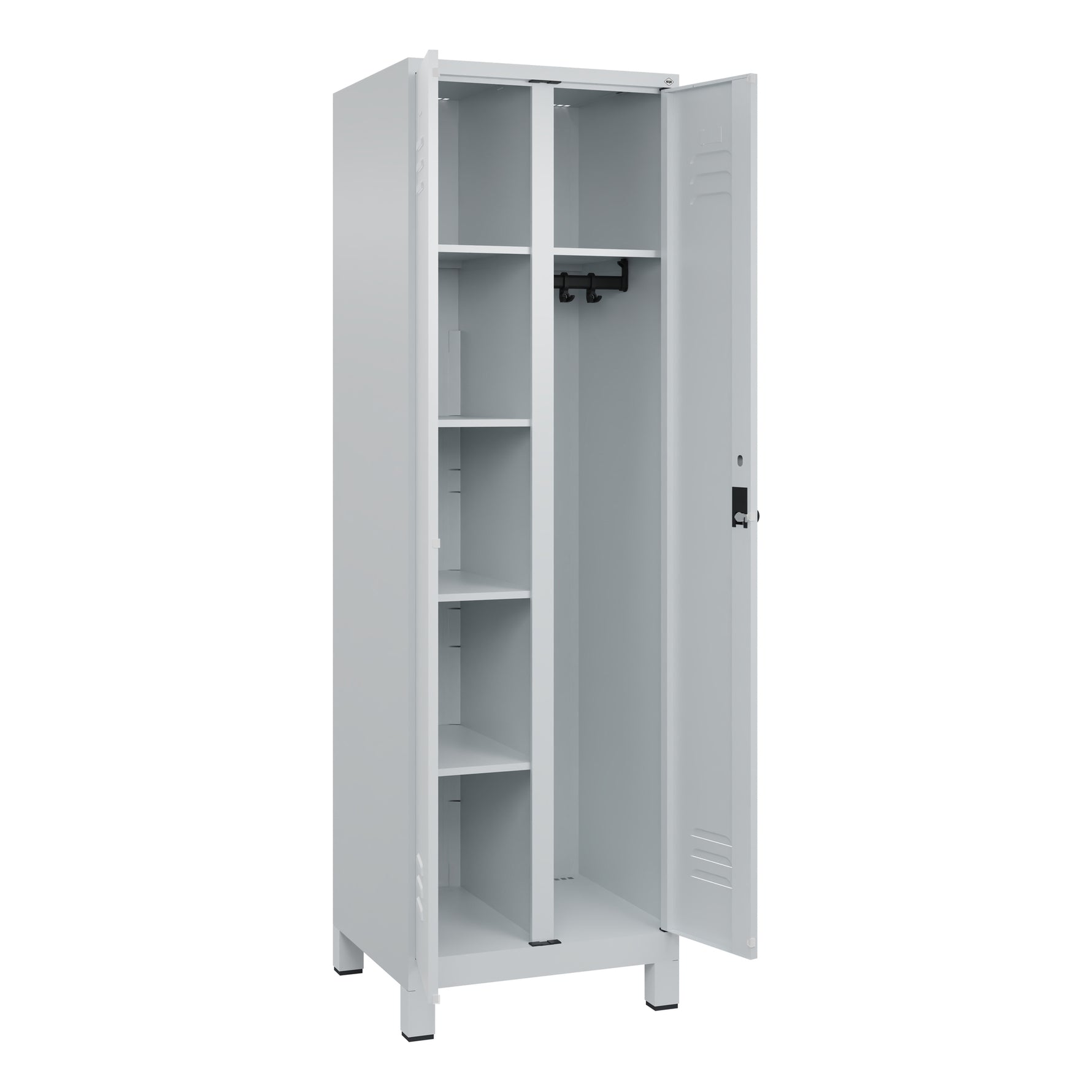 C+P Garderobenschrank Classic PLUS mit Standfuß