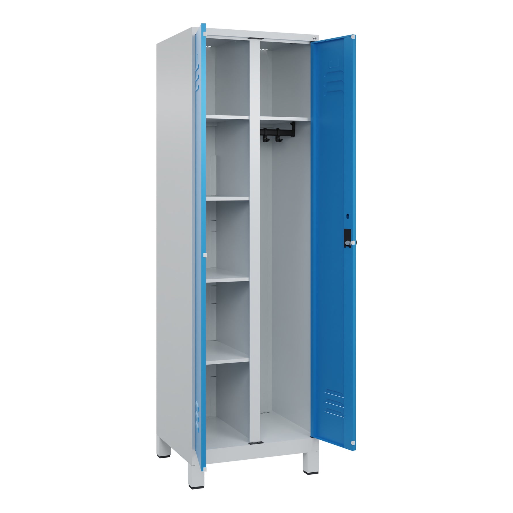 C+P Garderobenschrank Classic PLUS mit Standfuß – Produktbild 4