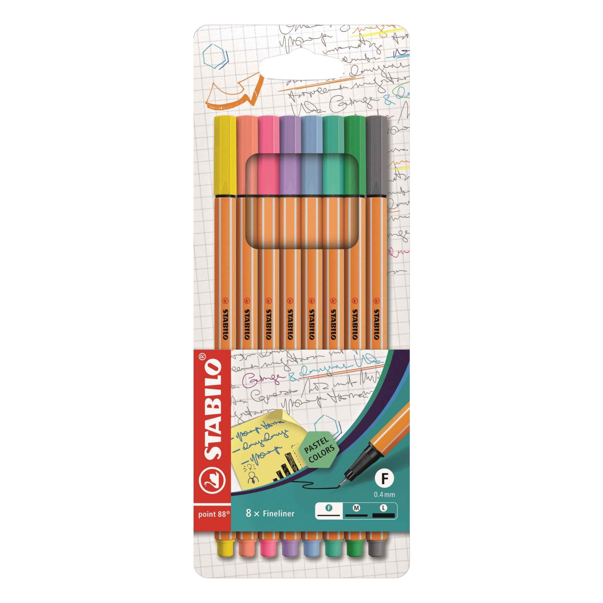 STABILO® Fineliner point 88® 8 St./Pack.