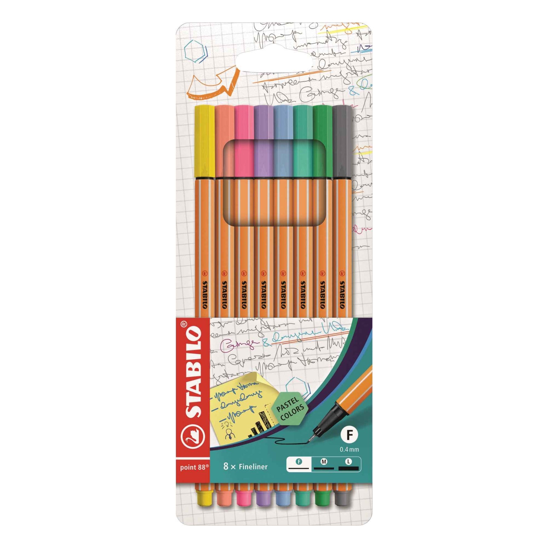 STABILO® Fineliner point 88® 8 St./Pack.