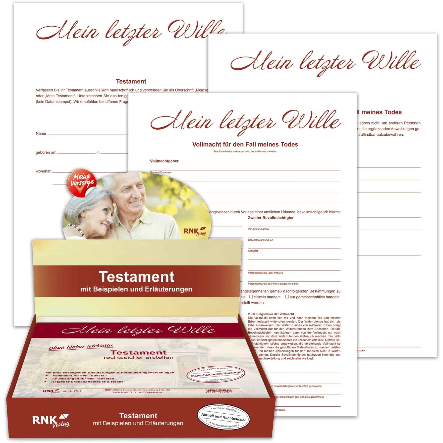 RNK Verlag Testament Brief