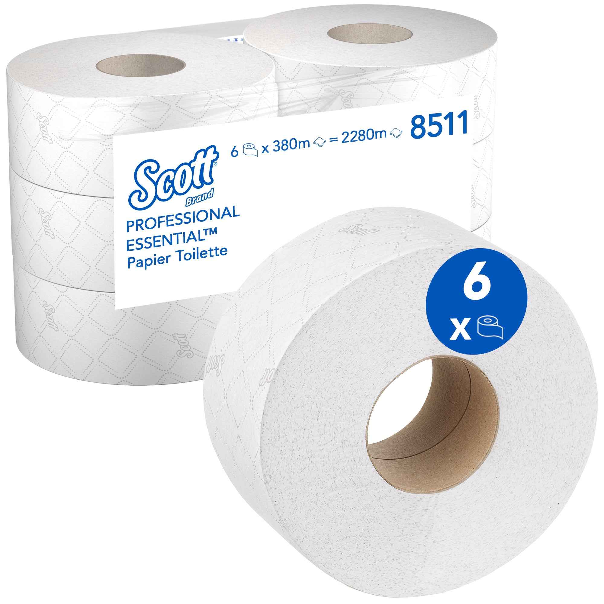 Scott® Toilettenpapier Essential™ Großrolle