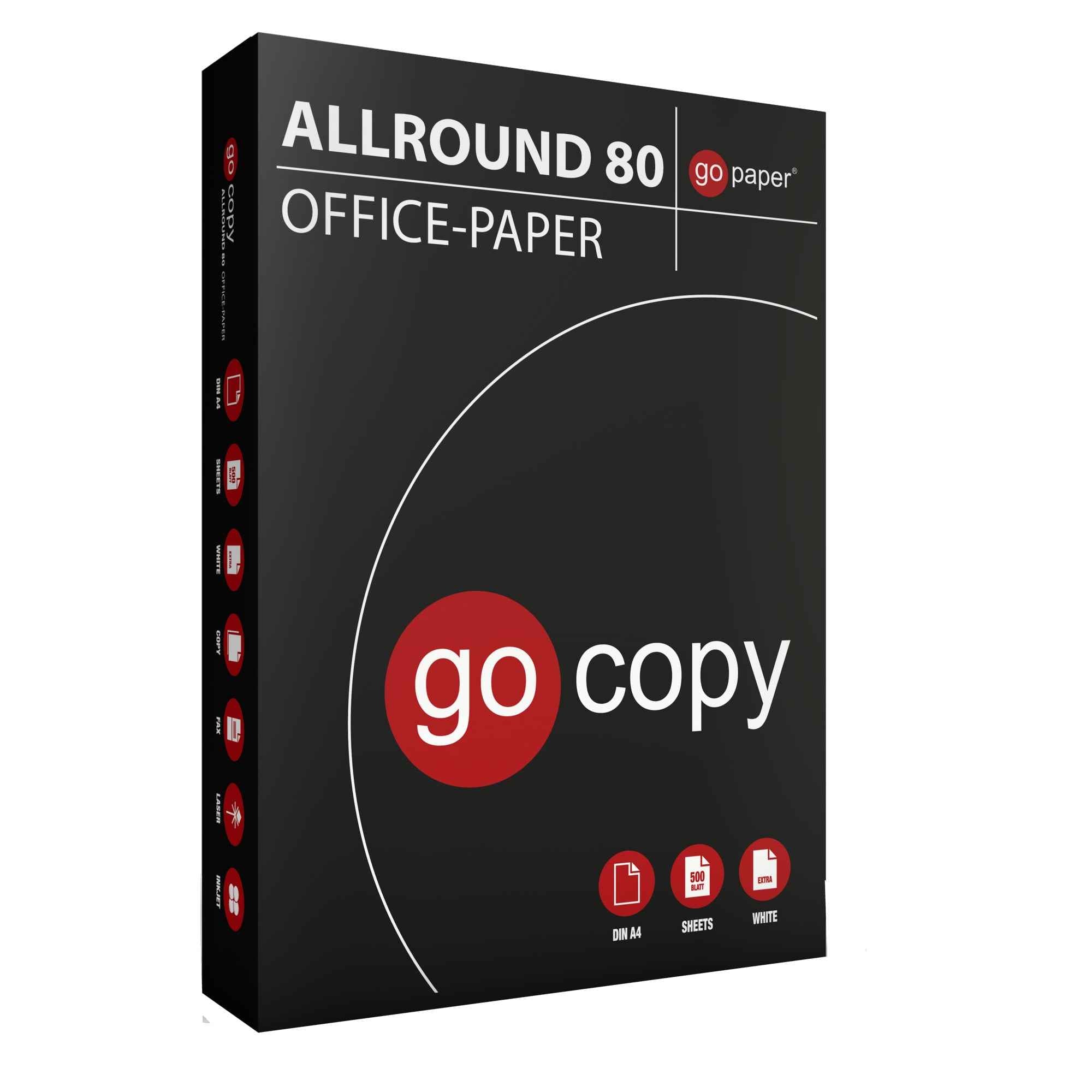 go copy Kopierpapier ALLROUND 80 DIN A4