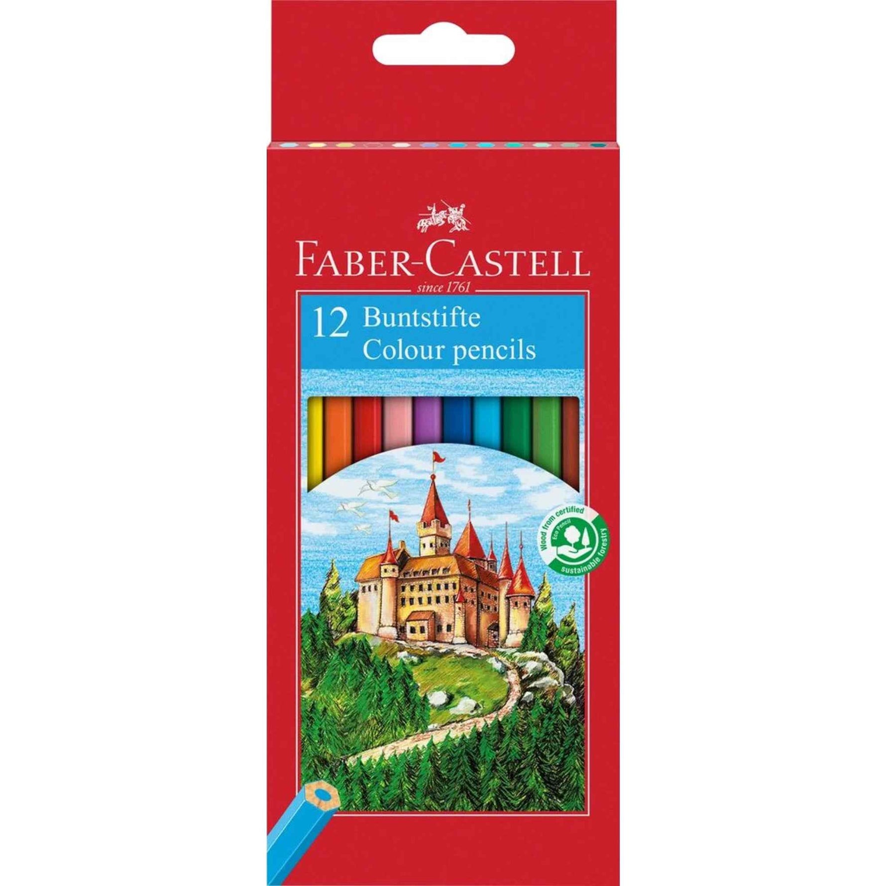 Faber-Castell Buntstift Eco 12 St./Pack.