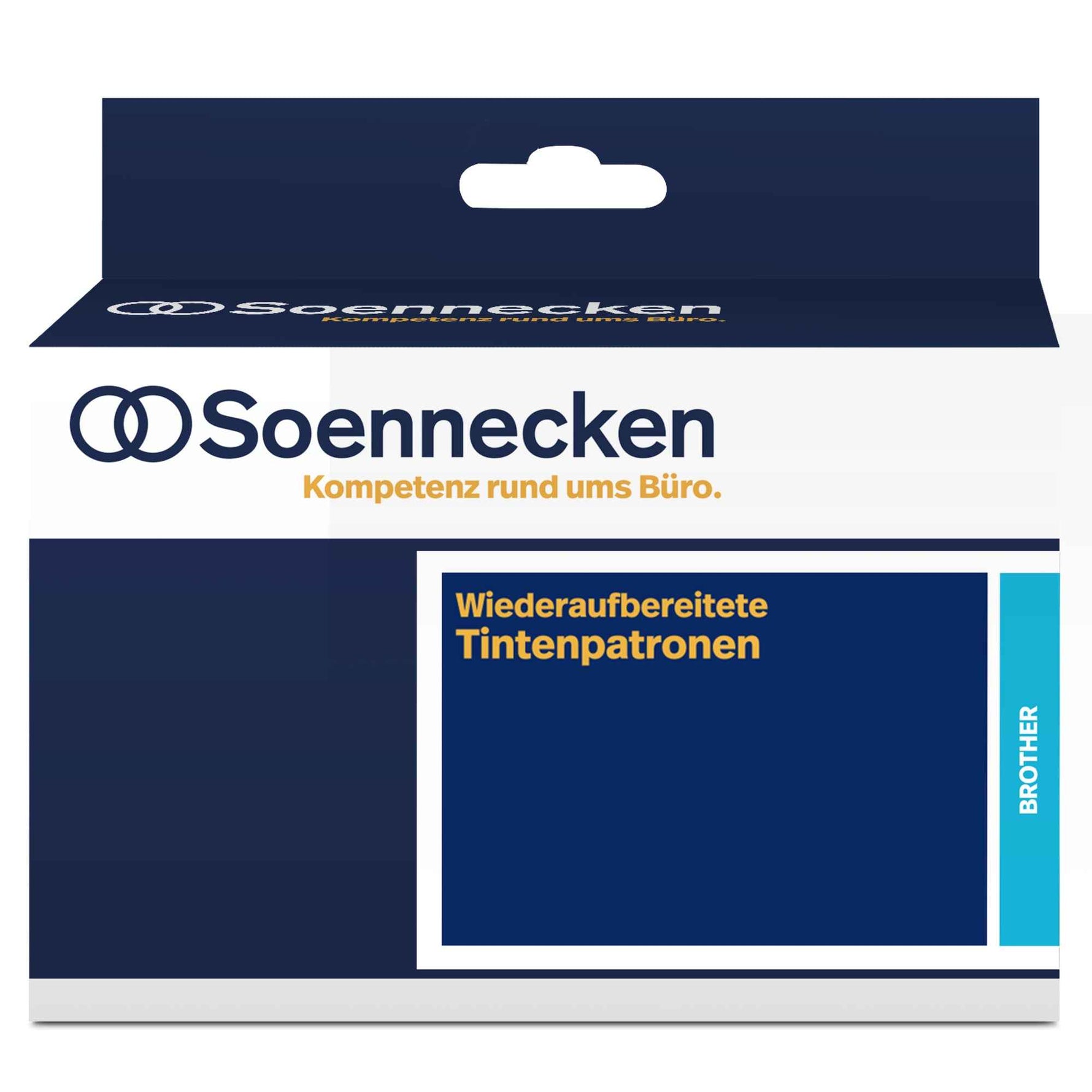 Soennecken Tintenpatrone Kompatibel mit Brother LC-1100 schwarz, cyan, magenta, gelb