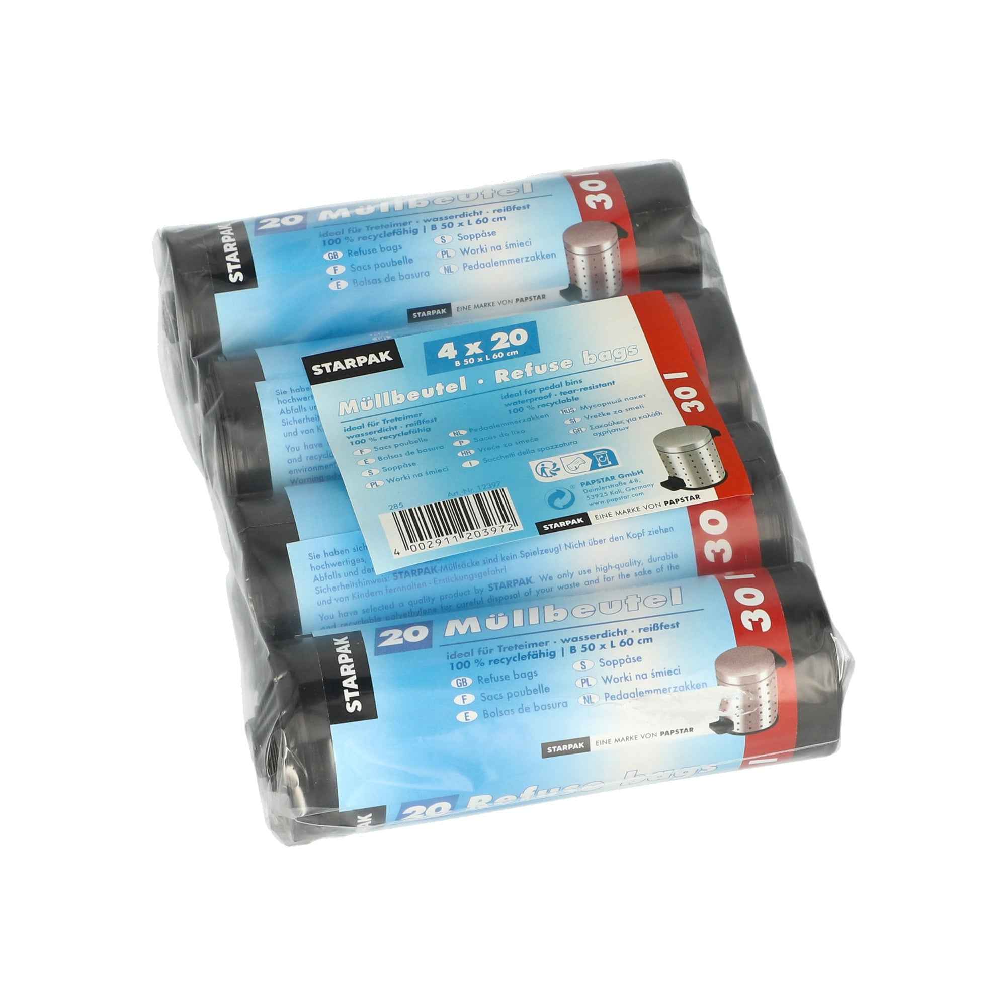 PAPSTAR Müllbeutel 30 l
