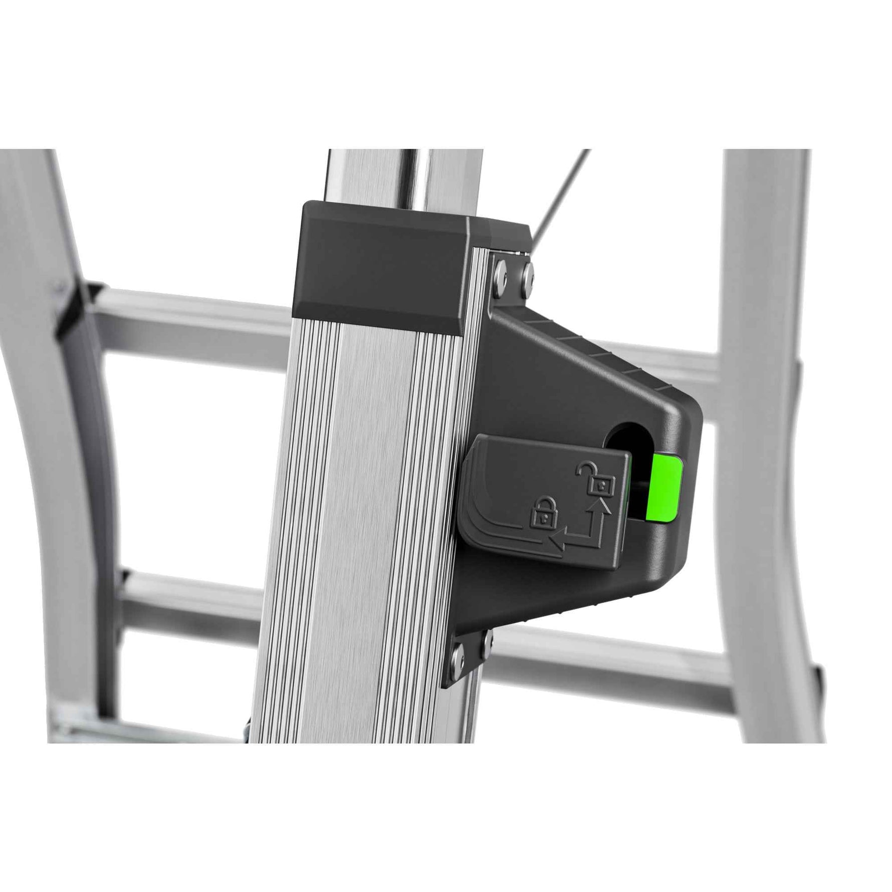 Hailo Teleskopleiter D100 TL TopLine max. Arbeitshöhe 2,87 m