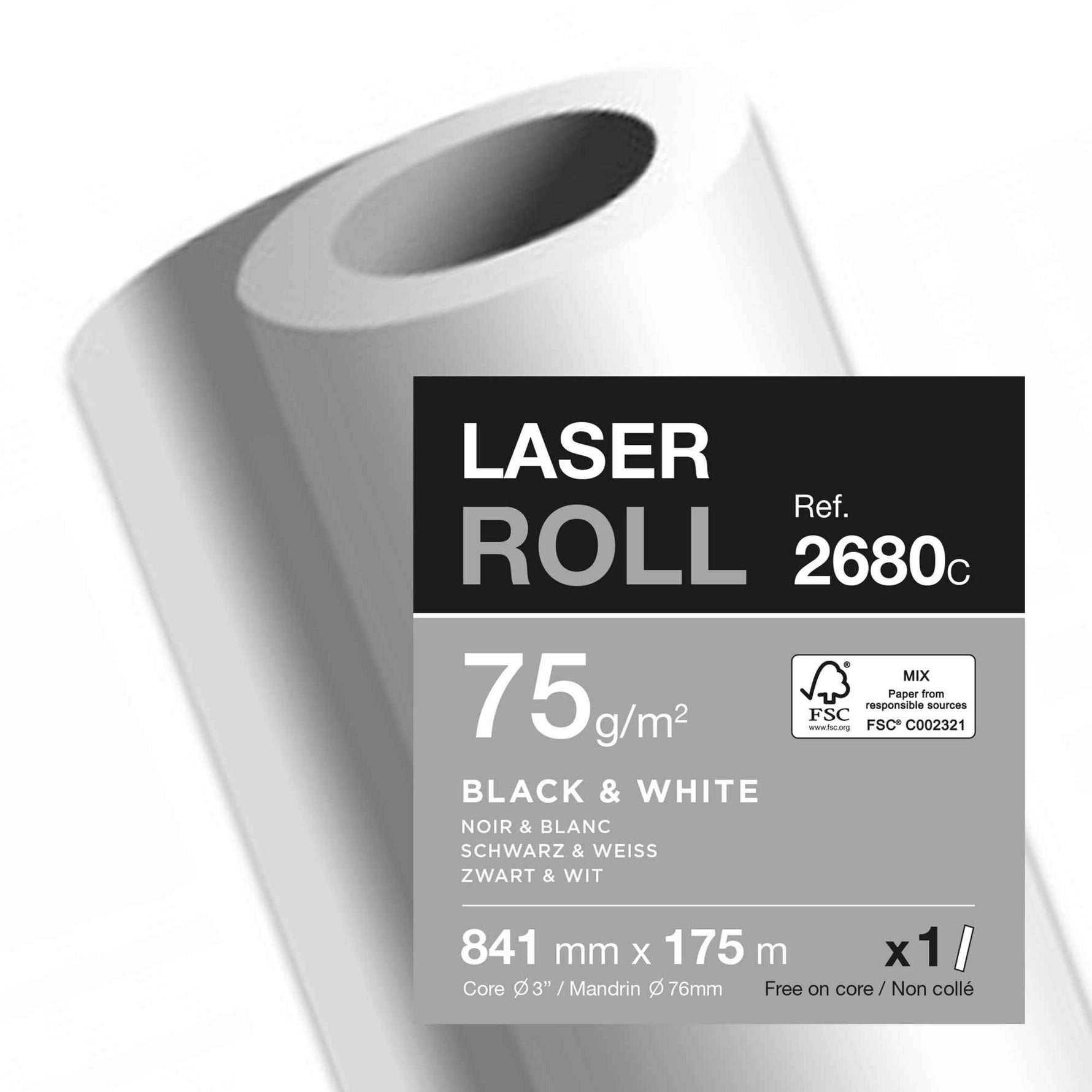 Clairefontaine Plotterpapier Laser Multifunctional