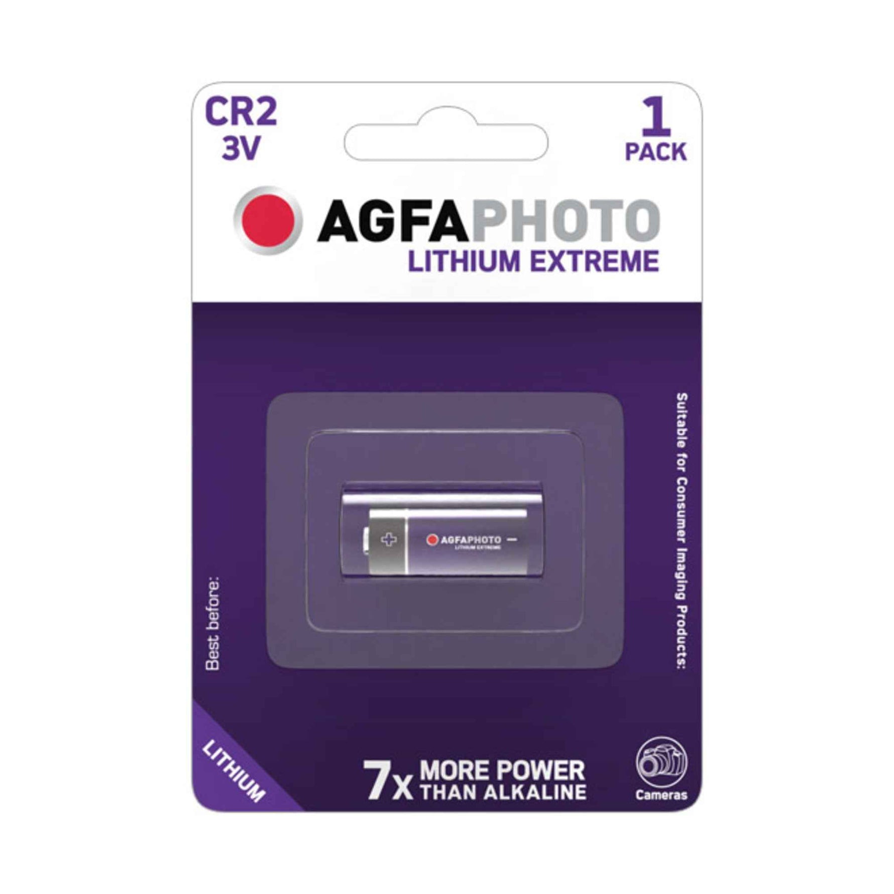 AgfaPhoto Batterie Extreme Photo Lithium CR2
