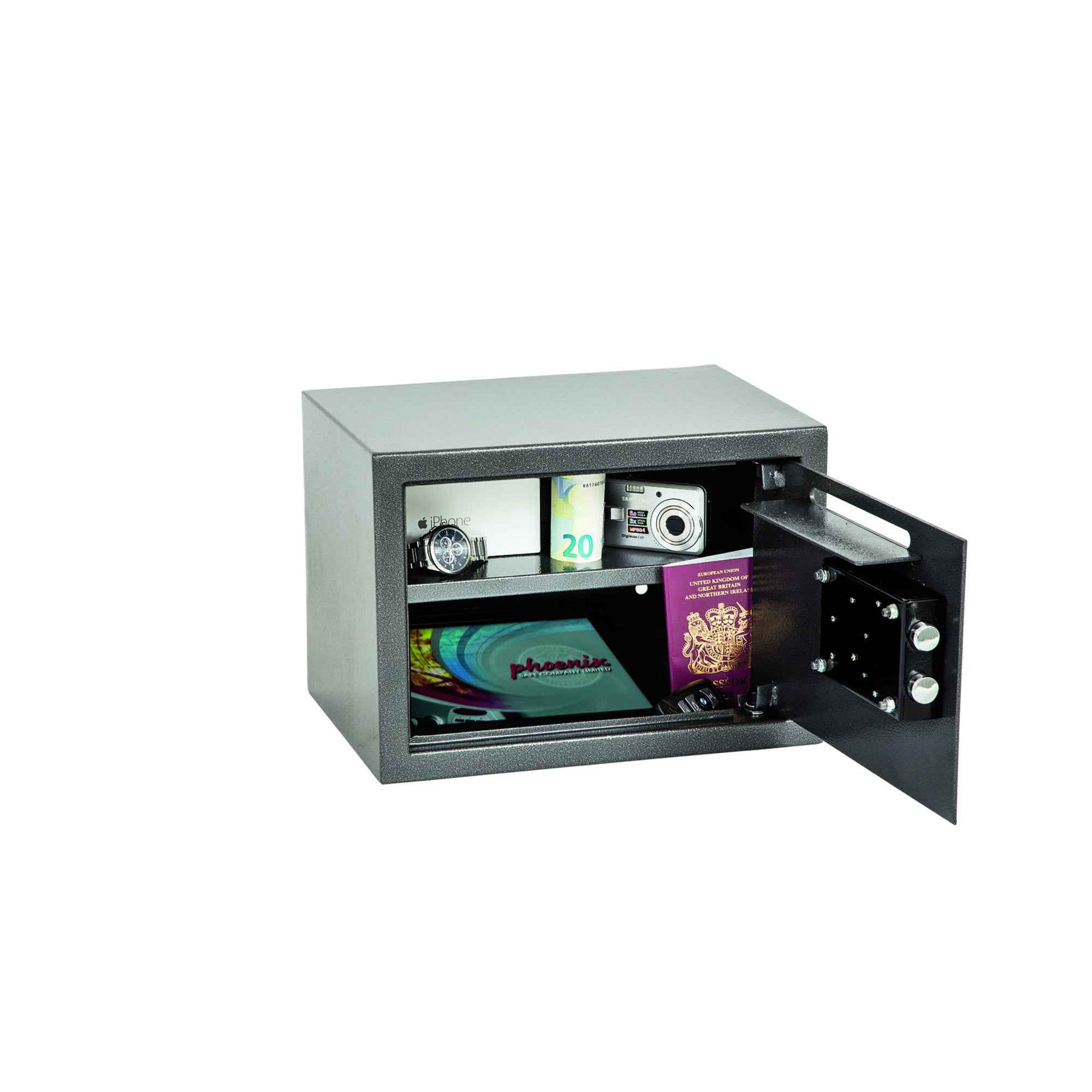 Phoenix Tresor Vela Deposit Home & Office Doppelbartschloss 17 l