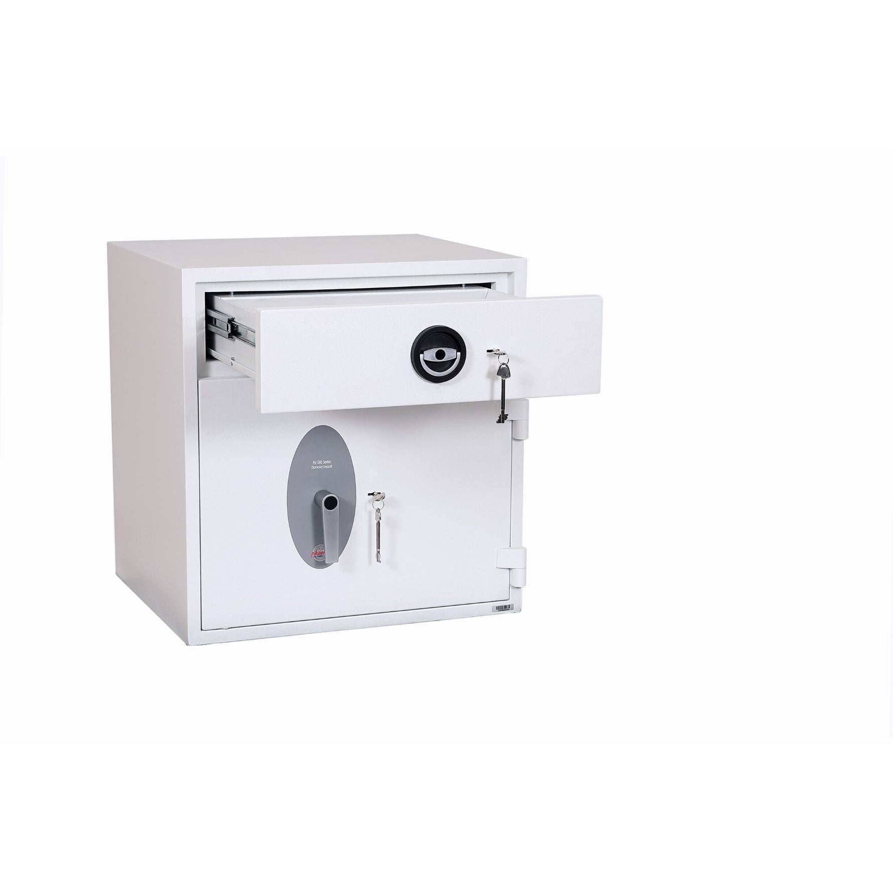 Phoenix Tresor Diamond Deposit Doppelbartschloss 112 l – Produktbild 3