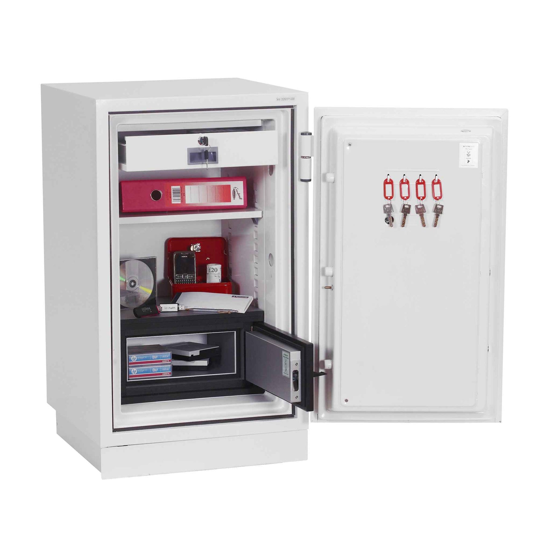 Phoenix Tresor Data Combi Elektroschloss 84 l