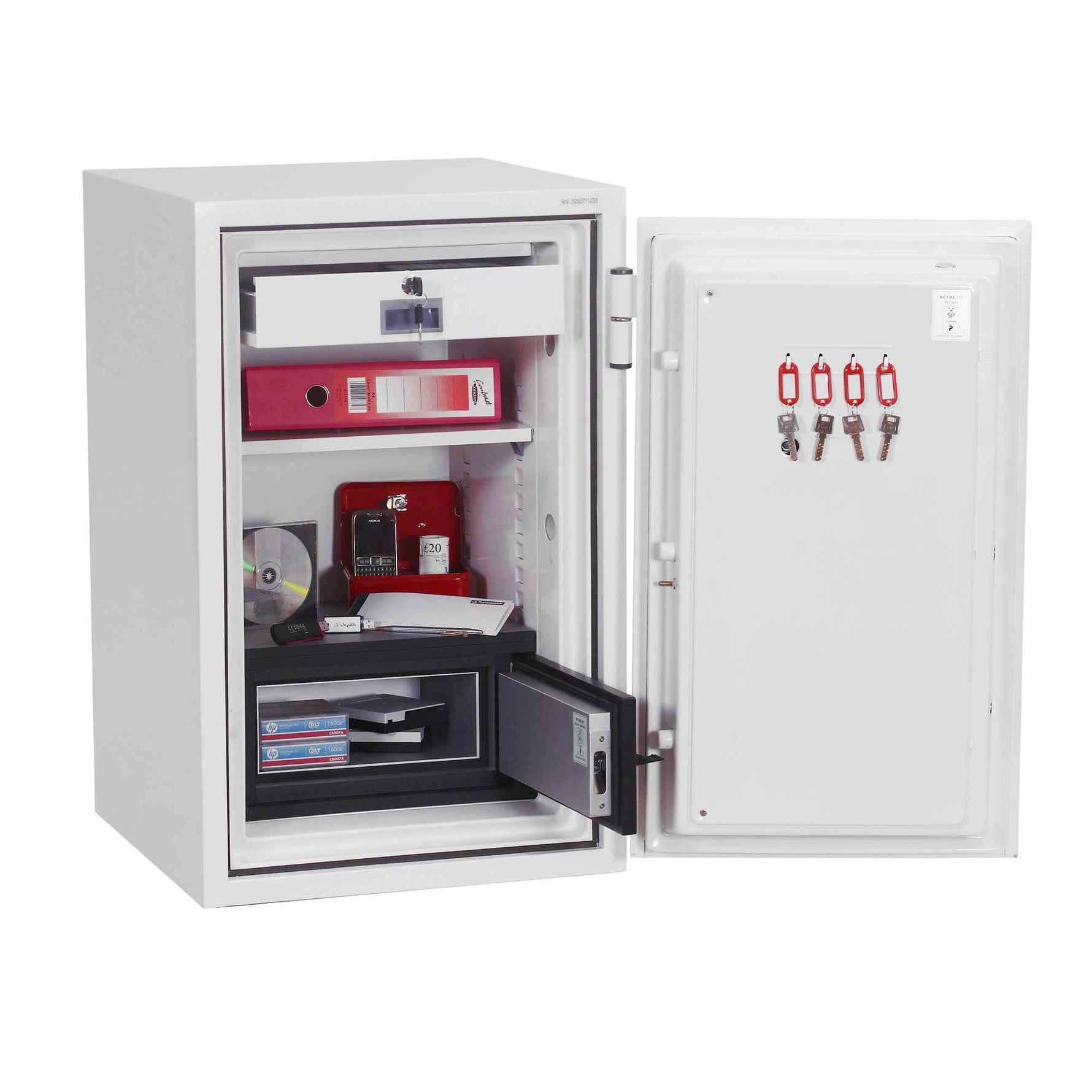 Phoenix Tresor Data Combi Fingerabdruck 84 l