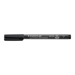 STAEDTLER Lumocolor 318 Permanent-Marker – F (0,6 mm), Schwarz - Wiepa Bürofachpartner