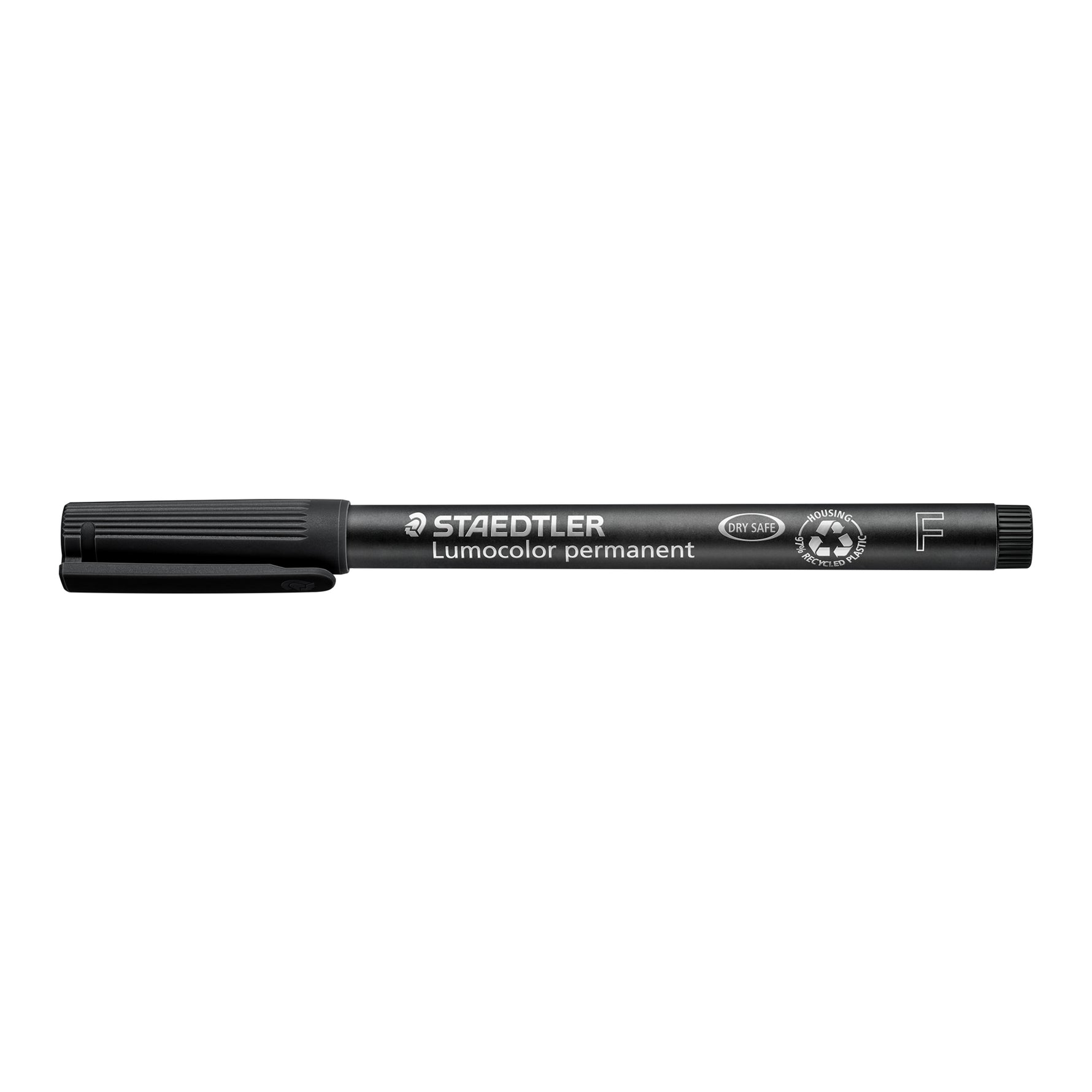 STAEDTLER Lumocolor 318 Permanent-Marker – F (0,6 mm), Schwarz - Wiepa Bürofachpartner