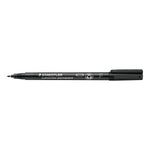 STAEDTLER Lumocolor 318 Permanent-Marker – F (0,6 mm), Schwarz - Wiepa Bürofachpartner
