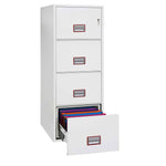 Phoenix Hängeregistraturschrank World Class Vertical Fire File Schlüsselschloss 4 Hängeregistraturen