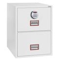 Phoenix Hängeregistraturschrank World Class Vertical Fire File Elektroschloss 2 Hängeregistraturen