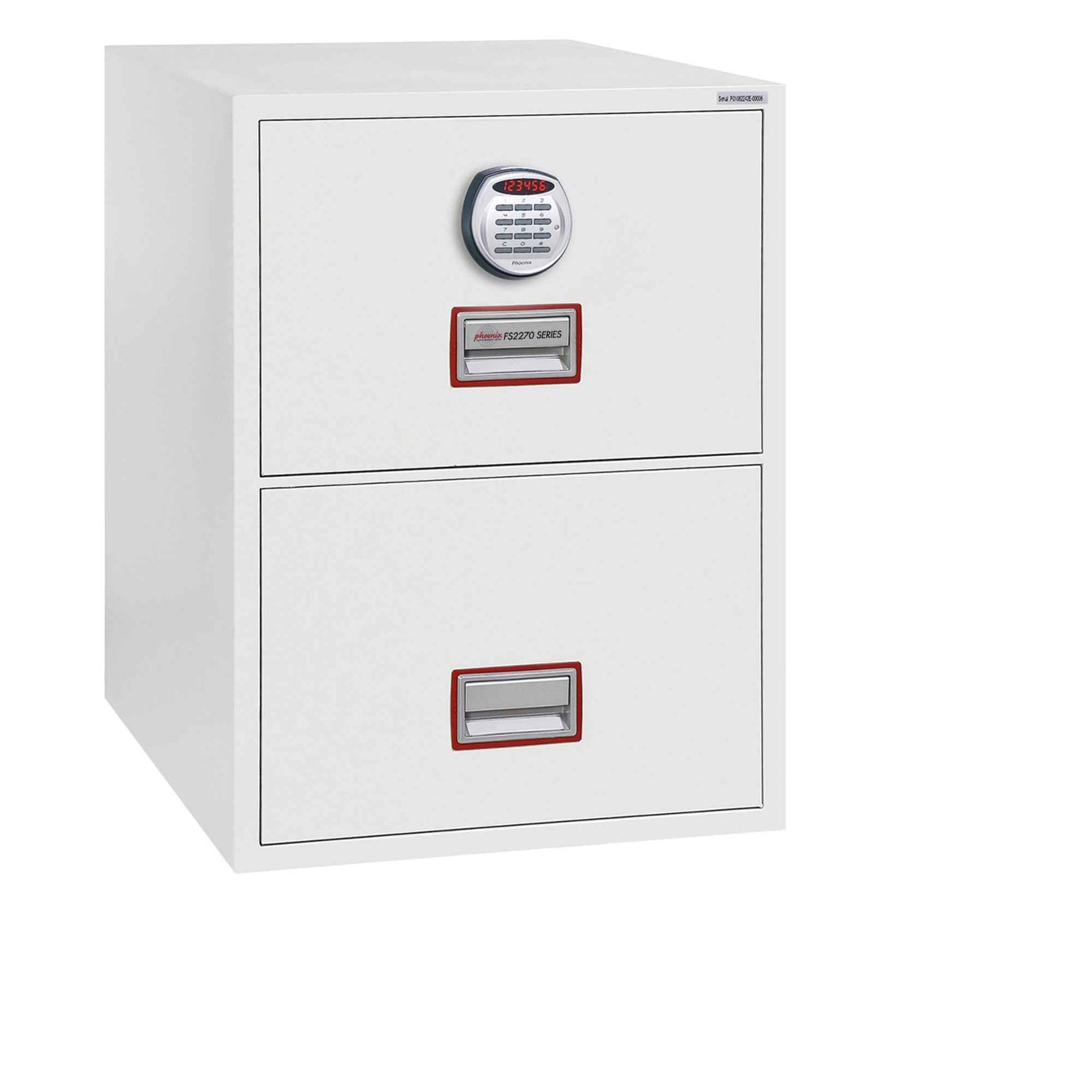 Phoenix Hängeregistraturschrank World Class Vertical Fire File Elektroschloss 2 Hängeregistraturen