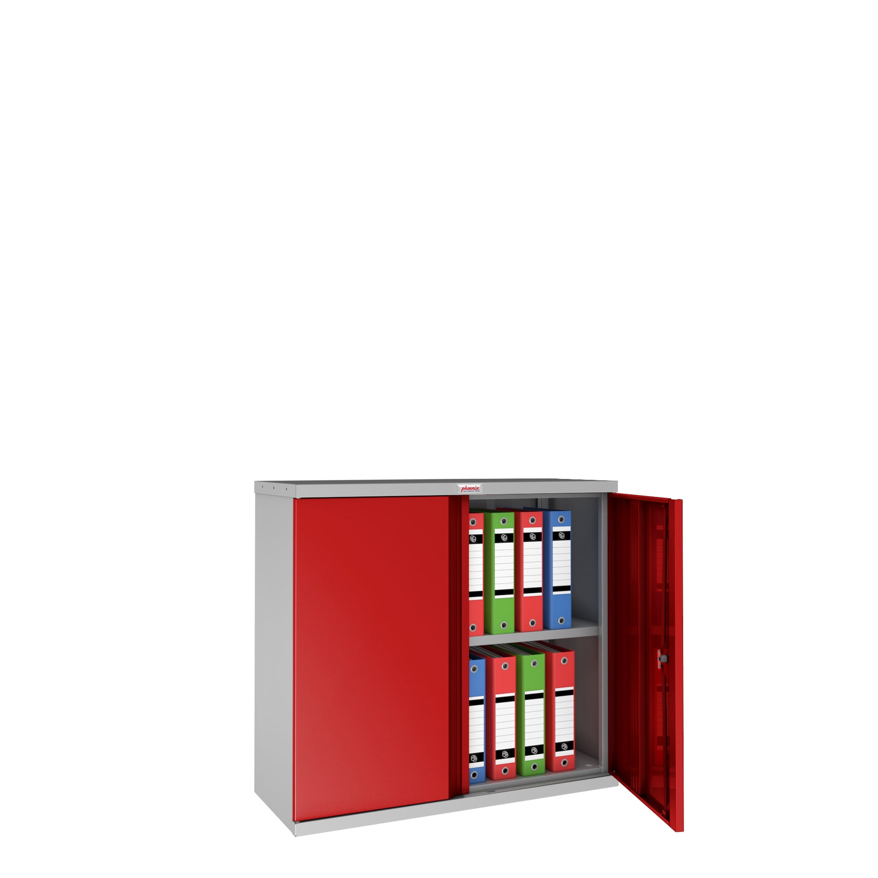 Phoenix Flügeltürenschrank 915 x 830 x 370 mm (B x H x T) – Produktbild 2