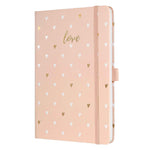 SIGEL Notizbuch Jolie liniert DIN A5 Rose Love