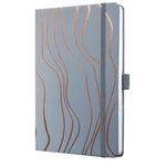 SIGEL Notizbuch Jolie liniert DIN A5 Grey Meringue