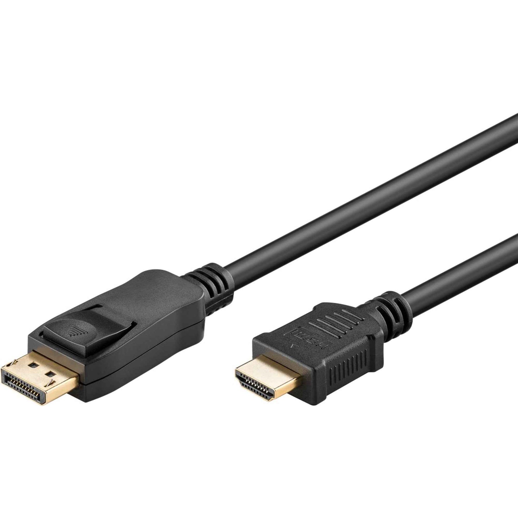Goobay® Monitorkabel DisplayPort-Stecker/HDMI-Stecker