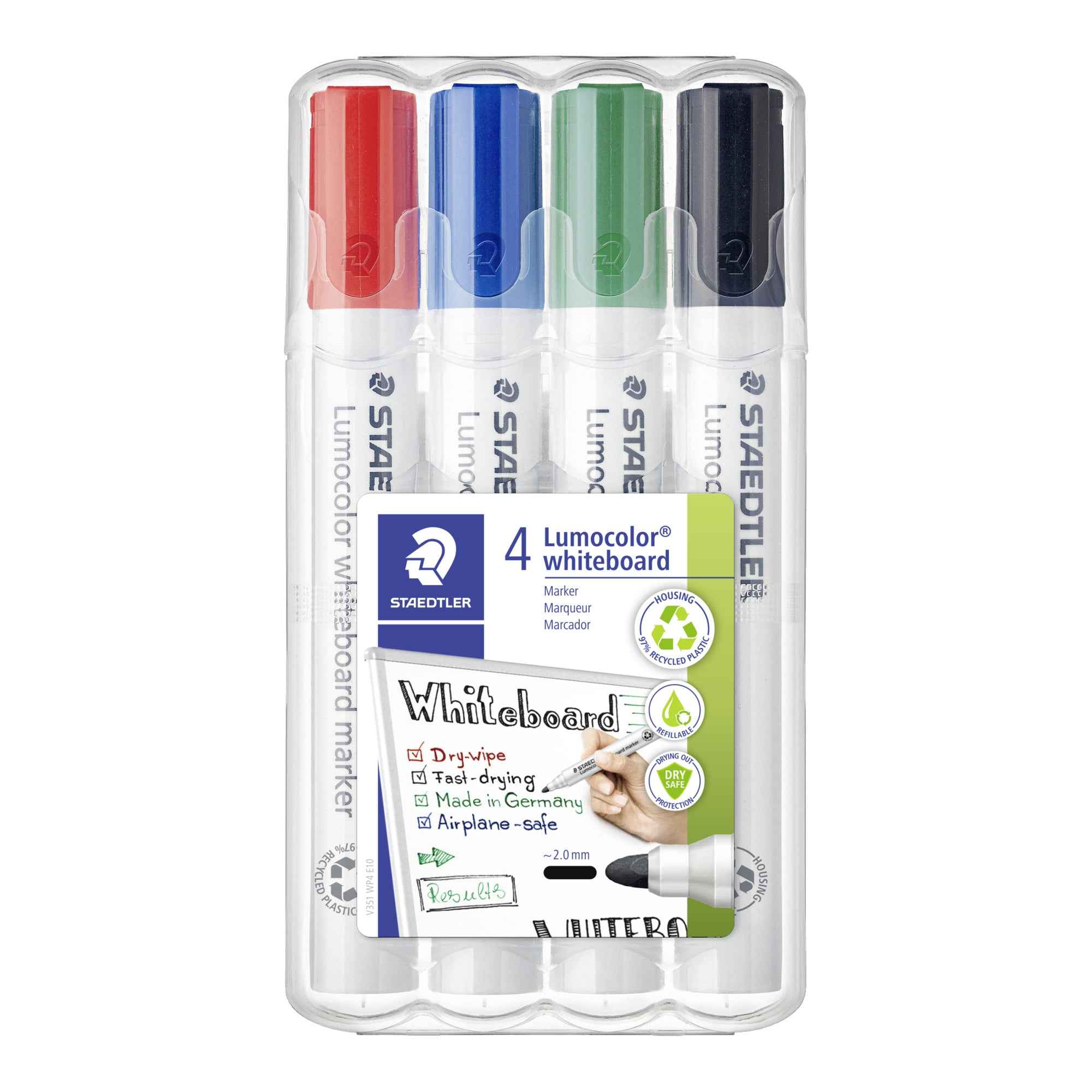 STAEDTLER® Whiteboardmarker Lumocolor® 351 4 St./Pack.