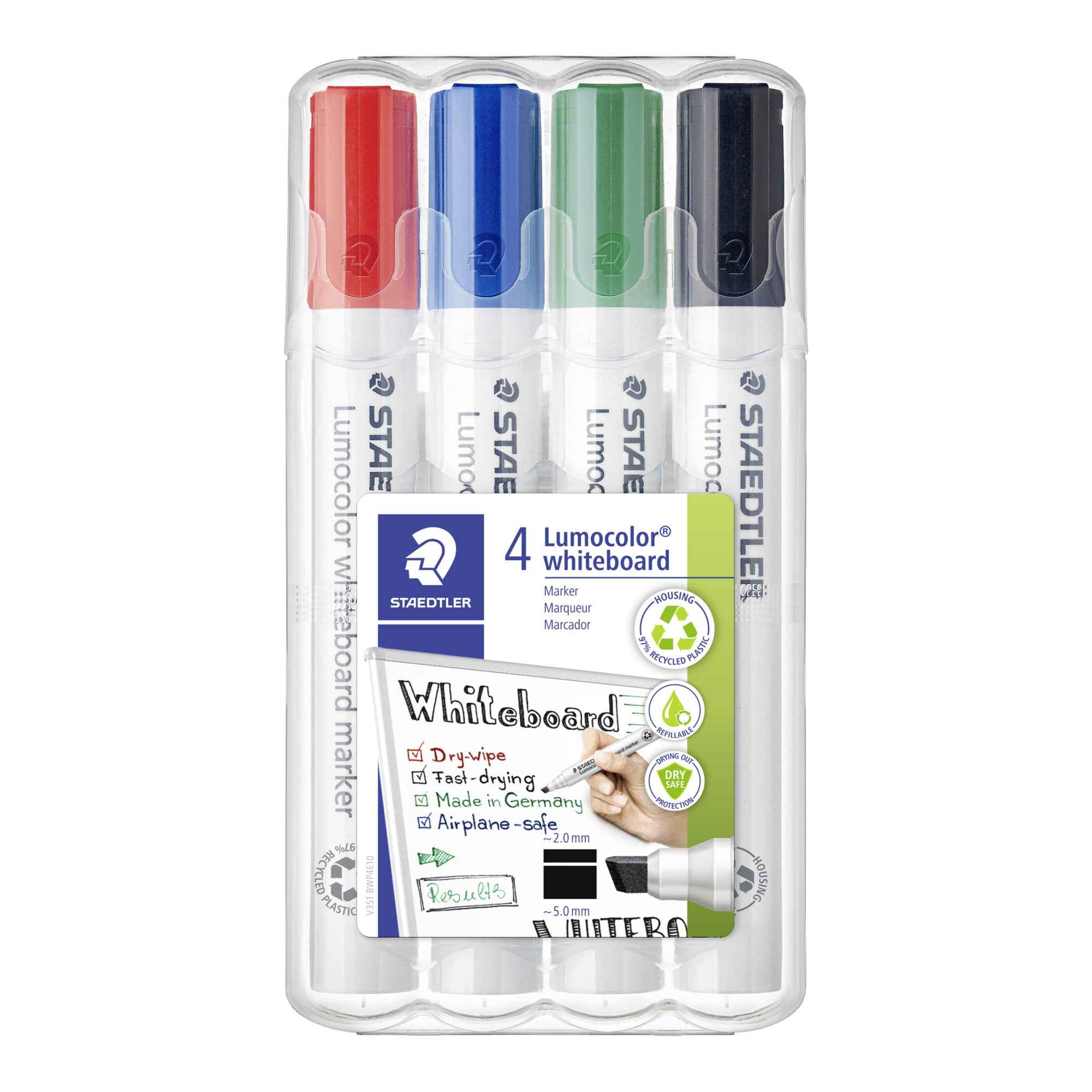 STAEDTLER® Whiteboardmarker Lumocolor® 351 B 4 St./Pack.