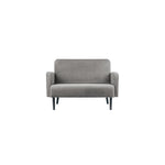 Paperflow Sofa easyChair LISBOA 124 x 83 x 81,5 cm (B x H x T) Samt (100 % Polyester) – Produktbild 2