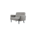 Paperflow Sofa easyChair LISBOA 124 x 83 x 81,5 cm (B x H x T) Samt (100 % Polyester) – Produktbild 4