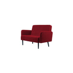 Paperflow Sofa easyChair LISBOA 124 x 83 x 81,5 cm (B x H x T) Samt (100 % Polyester) – Produktbild 8