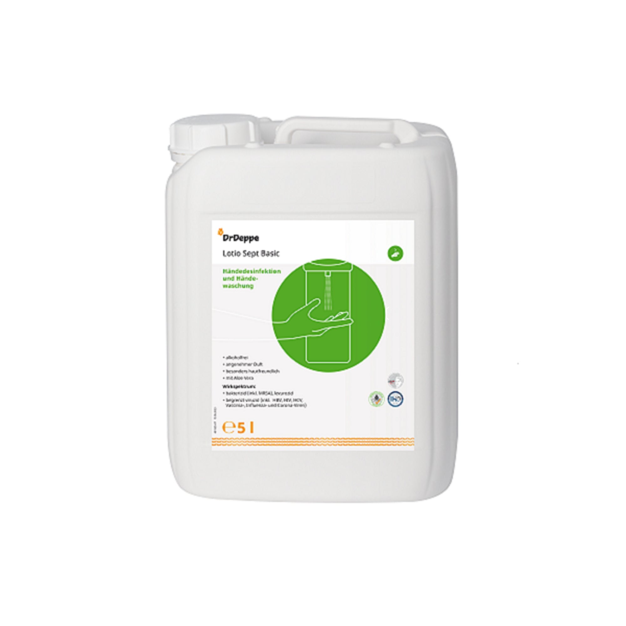 Dr. Deppe Handdesinfektion Lotio Sept Basic 5 l - Wiepa Bürofachpartner