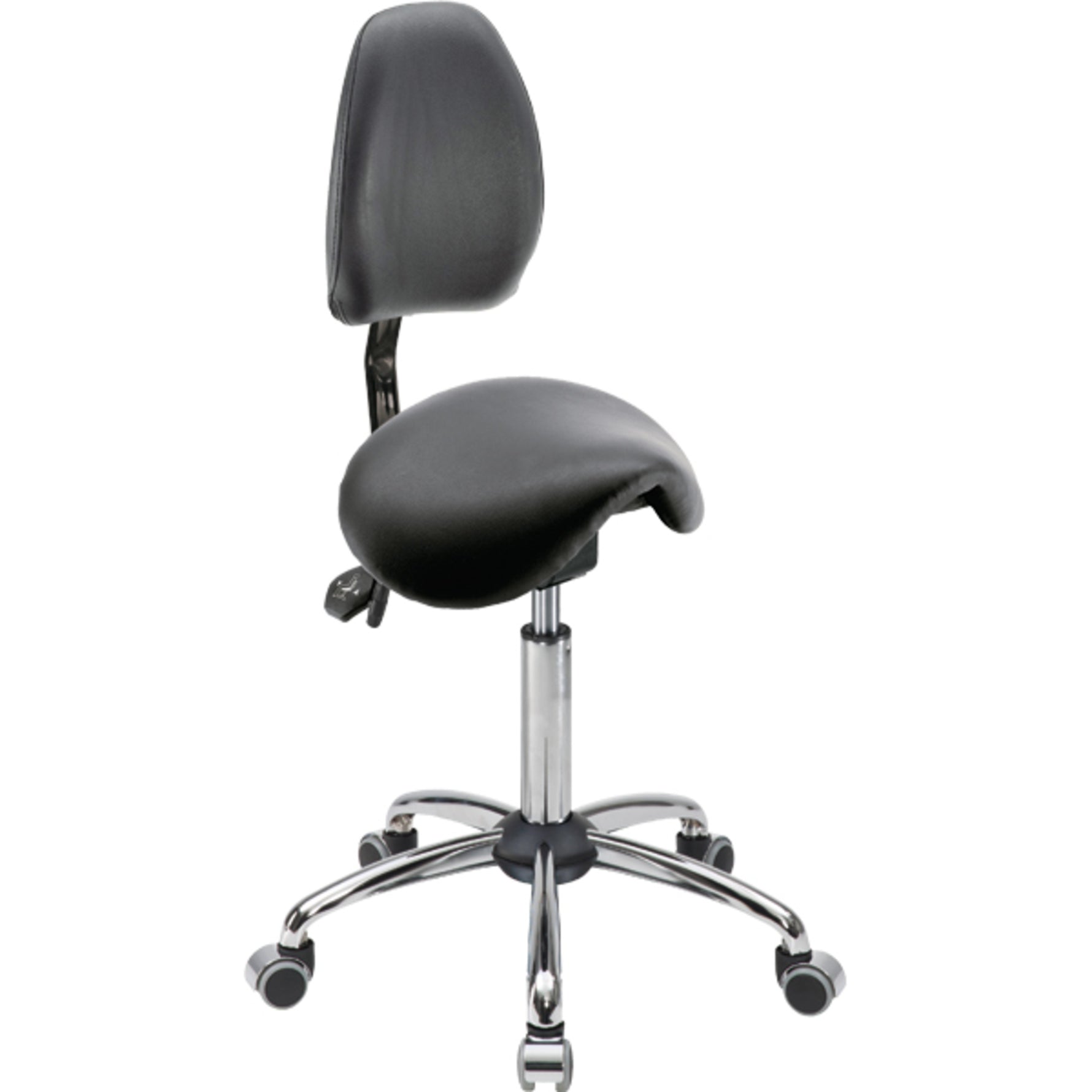 meychair Sitzhocker Assistant Basic mit Rollen Kunstleder