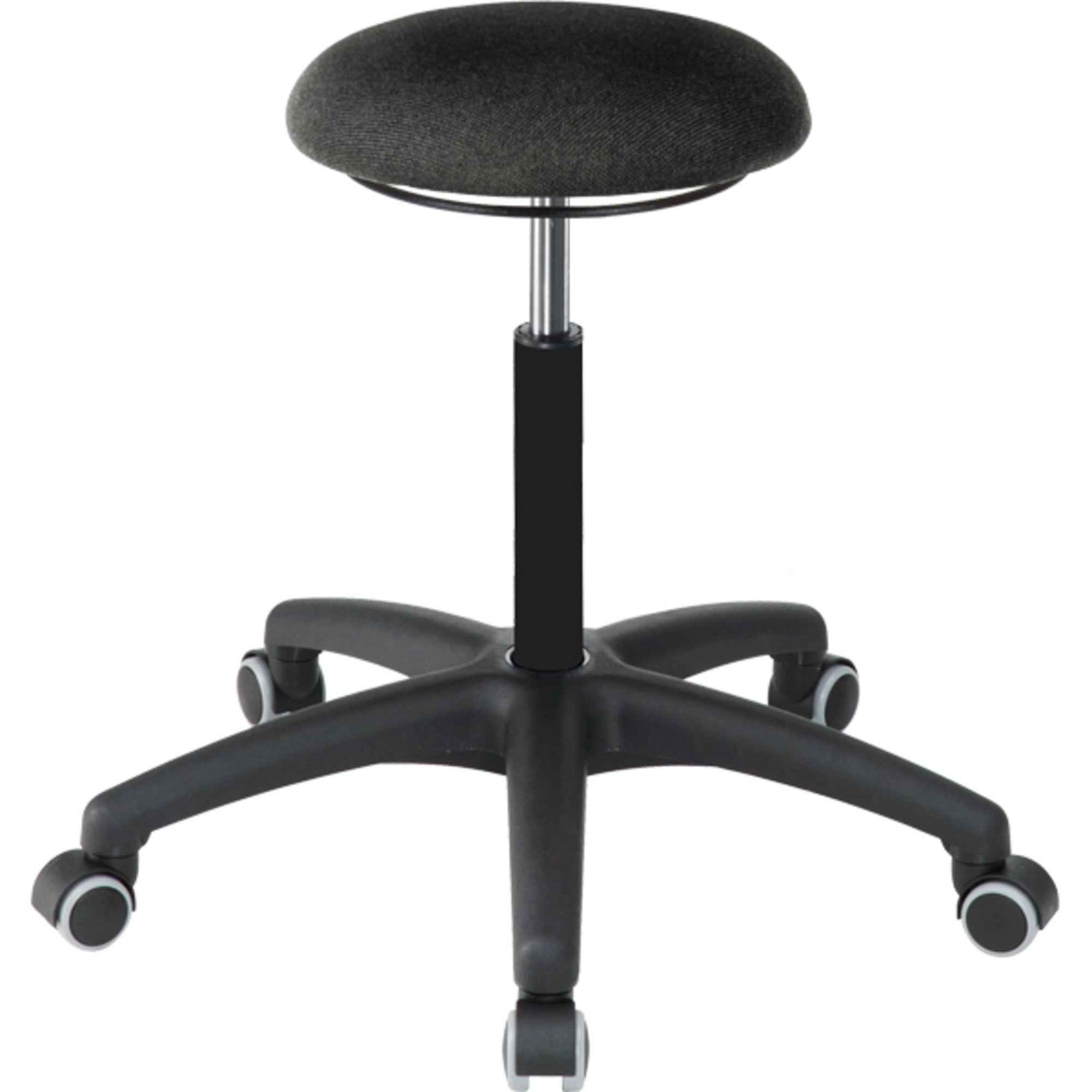 meychair Sitzhocker Assistant Basic mit Rollen 100 % Polyester