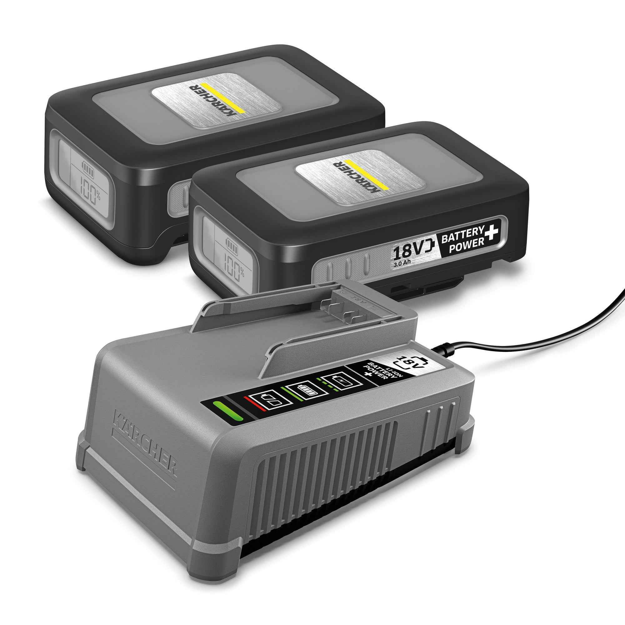 Kärcher Akkuladegerät Starter Kit Battery Power+ 18/30