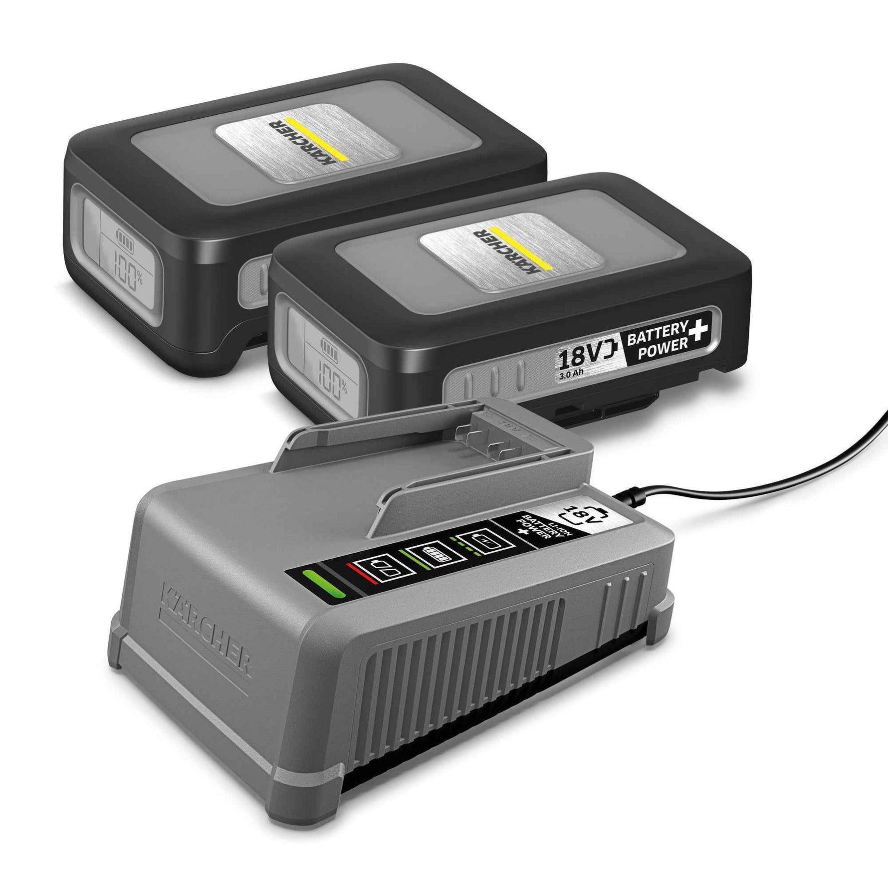 Kärcher Akkuladegerät Starter Kit Battery Power+ 18/30