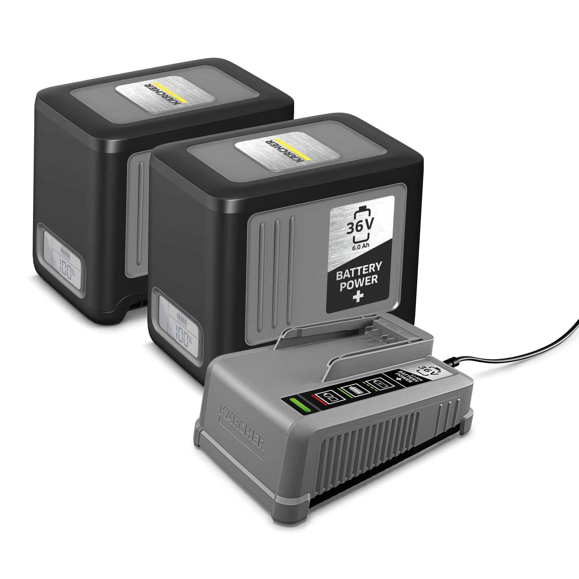Kärcher Akkuladegerät Starter Kit Battery Power+ 36/60