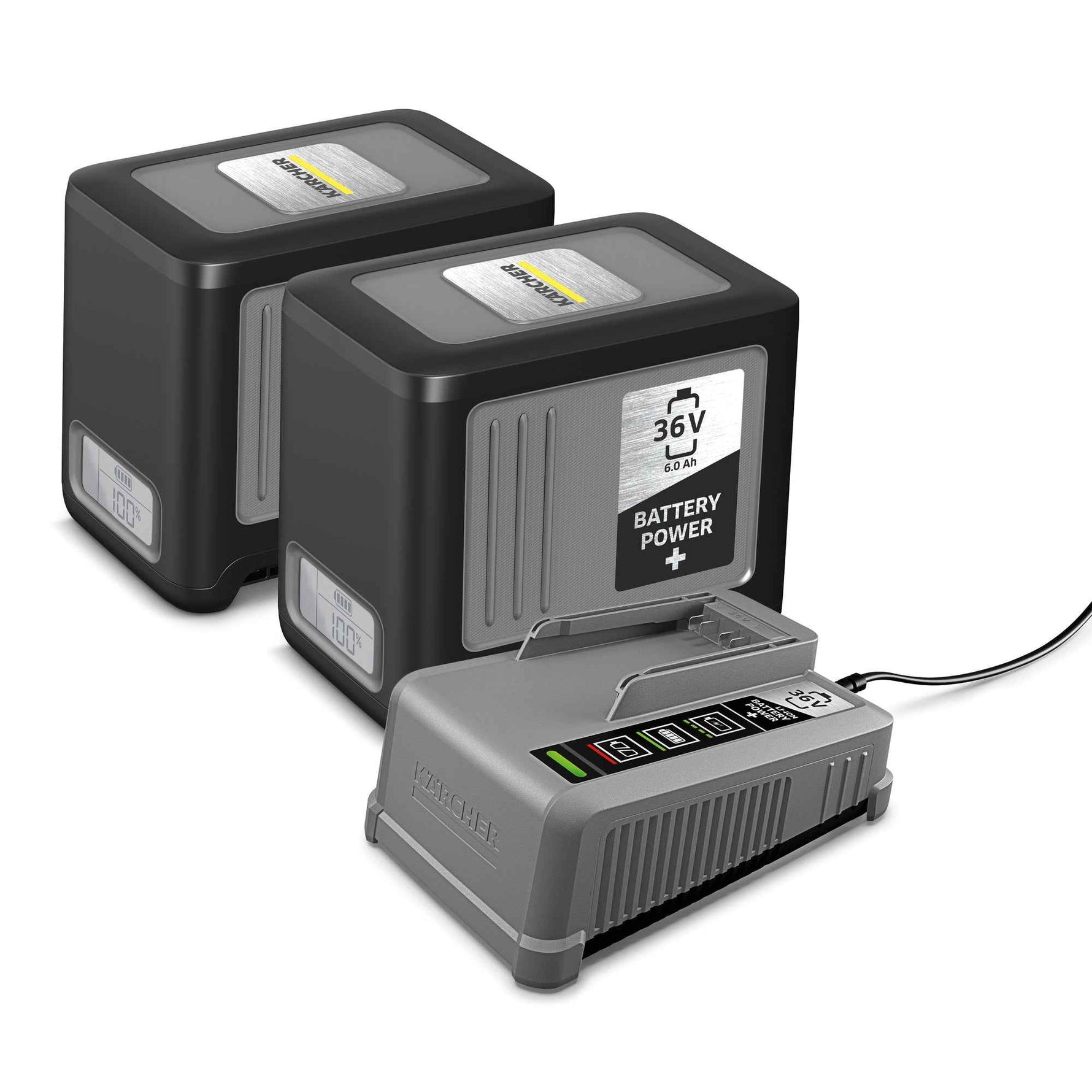 Kärcher Akkuladegerät Starter Kit Battery Power+ 36/60