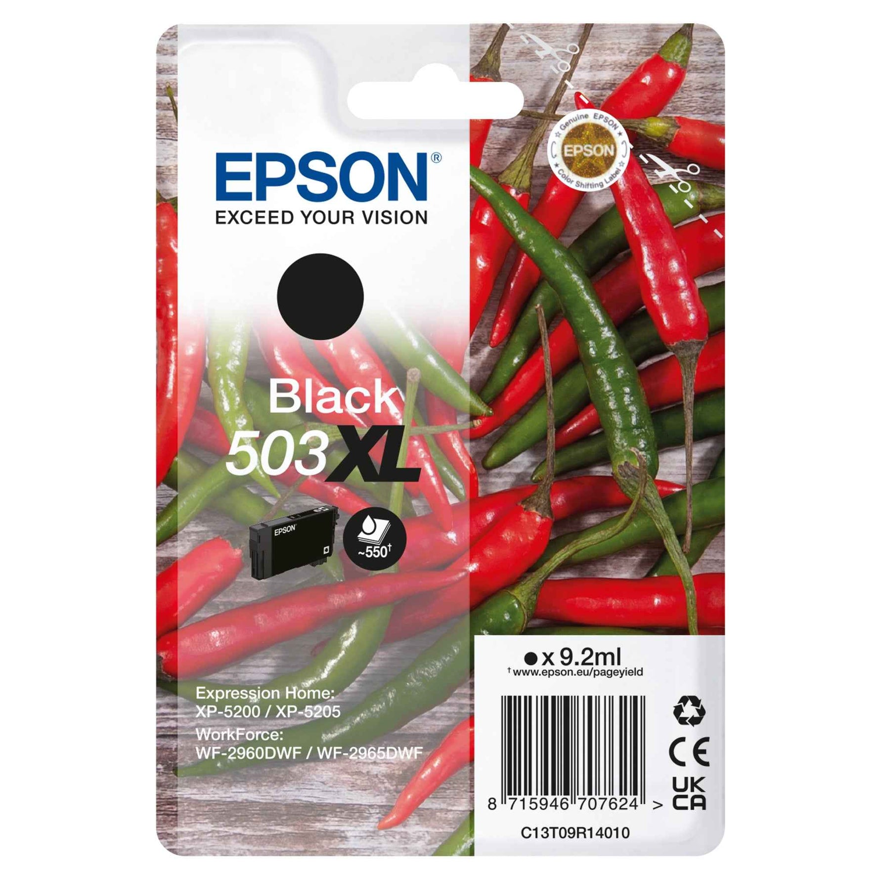 Epson Tintenpatrone 503XL schwarz